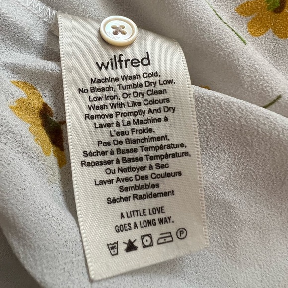 Aritzia Wilfred Lilia blouse Size Large - Picture 7 of 10